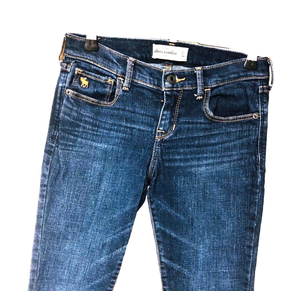 Abercrombie Kids Jeans B Girls 16 Dark Wash 27 x 30.5 Youth‎